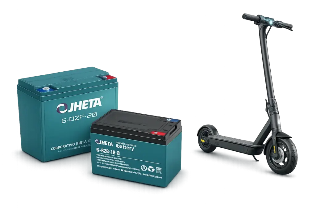 Baterías 12V ciclo profundo para scooter eléctrico y movilidad urbana